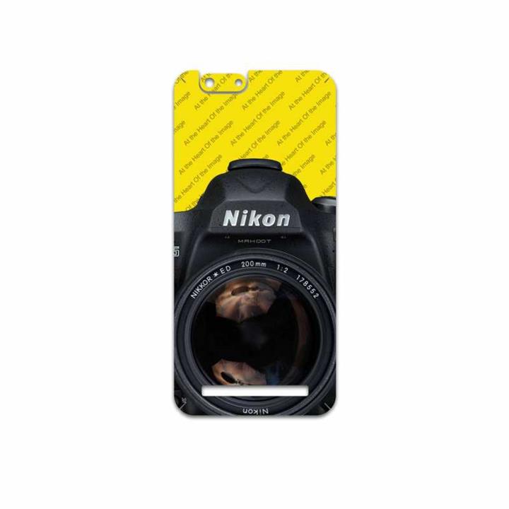 برچسب پوششی ماهوت مدل Nikon-Logo مناسب برای گوشی موبایل پاین فون Kde Community Edition MAHOOT Nikon-Logo Cover Sticker for PinePhone Kde Community Edition